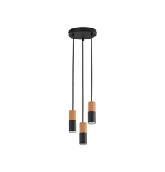 Люстра TK Lighting ELIT BLACK WOOD 6310