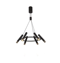 Люстра Searchlight CYLINDER 31651-6BK