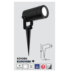Searchlight SPIKEY LED EU5010BK