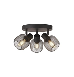 Потолочный светильник Searchlight MESHY 81201-3BK