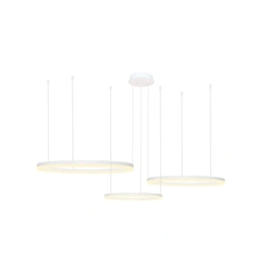 Подвесной светильник AZzardo HALO PENDANT 100+80+60 CCT BLUETOOTH WH + REMOTE CONTROL AZ4974