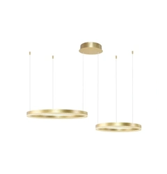 Подвесной светильник AZzardo HALO PENDANT 80+60 CCT BLUETOOTH GO + REMOTE CONTROL AZ4979