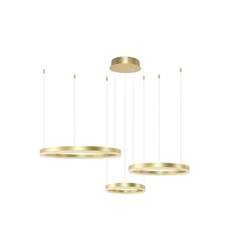 Подвесной светильник AZzardo HALO PENDANT 80+60+40 CCT BLUETOOTH GO + REMOTE CONTROL AZ4973
