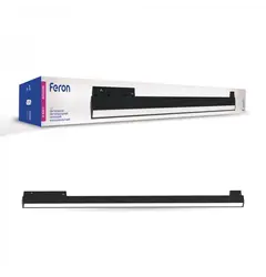 Магнитный трековый светильник Feron MGN302 24W черный | 41942