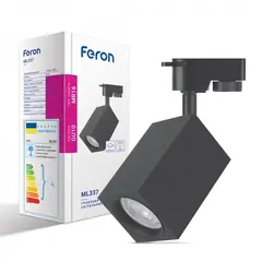 Трековий світильник Feron ML337 чорний