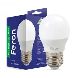 Светодиодная лампа Feron LB-380 4Вт E27 4000K 25642
