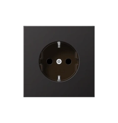 Розетка с заземлением JUNG AL1520 KID Dark