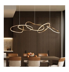 Подвесная люстра Sevilla Light Rings - 1500 gold