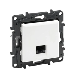 Розетка компьютерная RJ45 CAT5e UTP Legrand NILOE STEP 863159 цвет белый