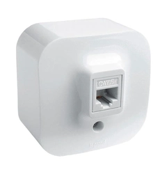 Компьютерная розетка PC-1 Forix™ 782424, цвет белый