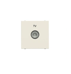 Розетка TV индивидуальная, 2 мод. N2250.7 BL , Zenit цвет белый
