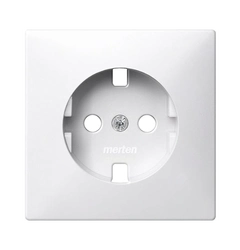 Панель электрической розетки Merten SD MTN2331-4019 полярно-белый