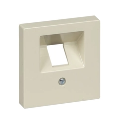 Панель розетки TF/PC 1-й Merten SM MTN296244 бежевый глянец