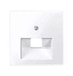 Панель розетки TF/PC 1-й Merten SM MTN296225 активный белый