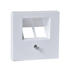Панель розетки TF/PC 2-й Merten SM MTN296125 активный белый