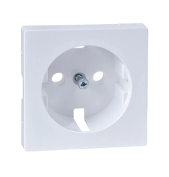 Накладка розетки с ж/к Merten SM MTN2331-0325 активный белый