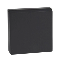 Накладка розетки с шторками и крышкой Merten SM MTN2340-0414 антрацит