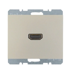 HDMI-розетка, нержавеющая сталь, «K.5» 3315427004