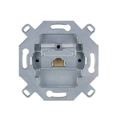 Механизм компьютерной розетки 1xRJ45 кат. 6, UTP Merten MTN4530-0000