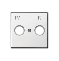 Панель телевизионной розетки TV/R, Sky Niessen (цвет белый)