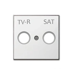 Панель телевизионной розетки Sky Niessen TV-R/SAT, цвет белый