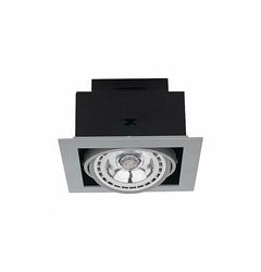9573 Світильник вбудований Nowodvorski DOWNLIGHT SILVER I ES111 CN