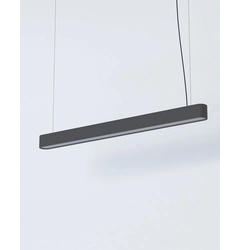 Подвесной светильник Nowodvorski 7535 Soft led T8LED 1x16W 3000K 2300Lm IP20 Gr