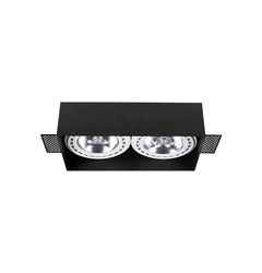 Точковий світильник Nowodvorski 9403 Mod GU10 2x75W IP20 Bl