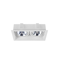 Точечный светильник Nowodvorski 9412 Mod GU10 2x75W IP20 Wh