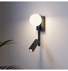 Настінний світильник MJ-Light GLOBE READ 3200K BK 15009