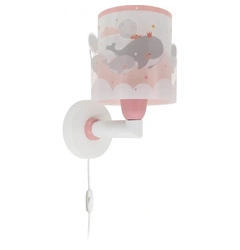 Бра для детской комнаты Dalber WHALE DREAMS PINK 61179S
