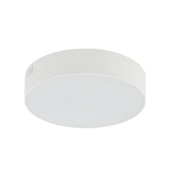Потолочный светильник Nowodvorski 10412 Lid Round Led 1x25W 4000K 2100Lm IP20 Wh