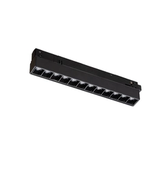 Магнитный трековый светильник Nowodvorski 10644 LVM Focus Out Led 1x9w 4000к 880Lm IP20 Bl