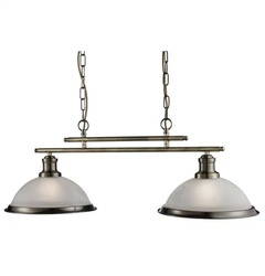 Люстра Searchlight BISTRO 2682-2AB