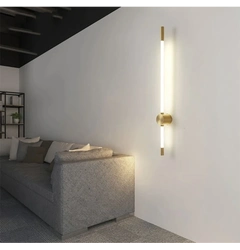 Бра BELVUE 99142485 Довжина: 80 см Колір корпусу: Латунь