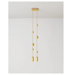 Подвесной светильник Sunderline 2S-Ocher brown-RAL8001