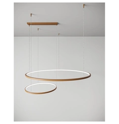 Подвесной светильник Ring Mix-Ocher brown-RAL8001