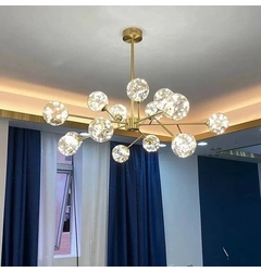 Люстра LEAII 57250122 Колір корпусу: Латунь