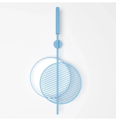 Бра Mid B-Blue-RAL 5024