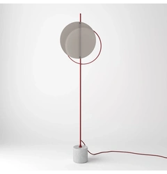 Торшер Mid glass F-Cherry-RAL 3005