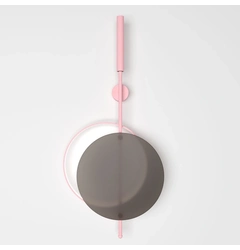 Бра Mid glass B-Pink-RAL 3015