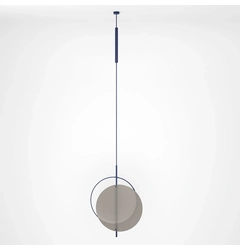 Підвісний світильник Mid glass L-Denim-RAL 5011