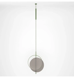 Підвісний світильник Mid glass L-Forest-RAL 6003