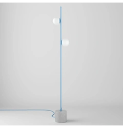 Торшер Bubble F-Blue-RAL 5024