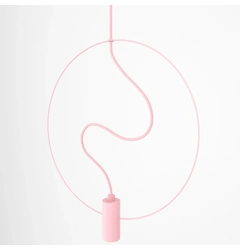 Подвесной светильник Slim-Pink-RAL 3015