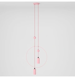 Подвесной светильник Sunderline 2C-Pink-RAL 3015