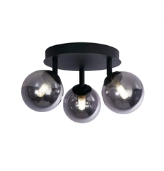 Потолочный светильник Searchlight CROSBY 96913-3BK