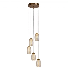 Люстра Searchlight CYCLONE 97291-5CP