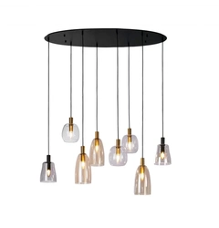 Люстра Searchlight DIVINE 36463-8BK