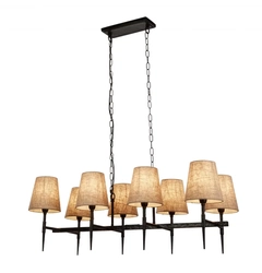 Люстра Searchlight GOTHIC 30690-8BK
